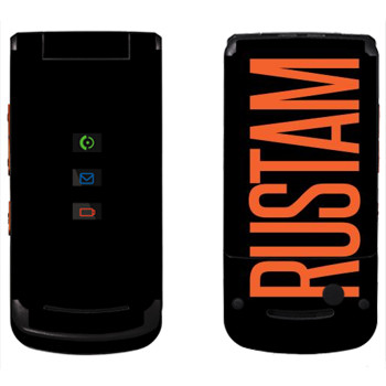   «Rustam»   Motorola W270