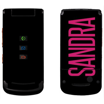   «Sandra»   Motorola W270