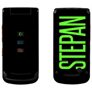   «Stepan»   Motorola W270