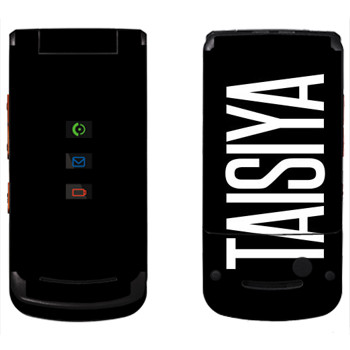   «Taisiya»   Motorola W270