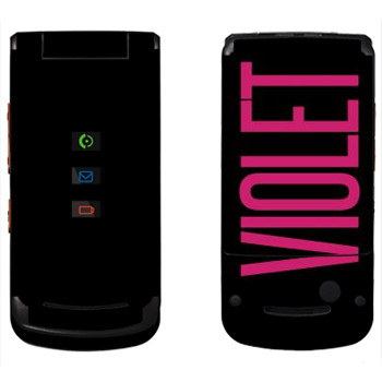   «Violet»   Motorola W270
