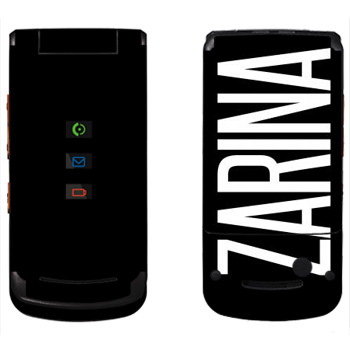   «Zarina»   Motorola W270