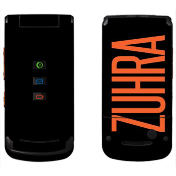   «Zuhra»   Motorola W270