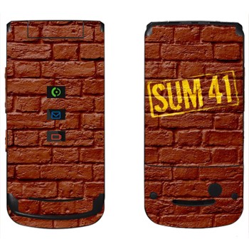   «- Sum 41»   Motorola W270