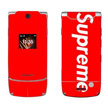   «Supreme   »   Motorola W5 Rokr