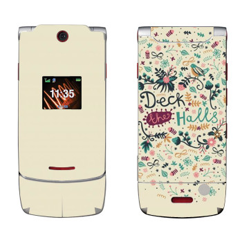   «Deck the Halls - Anna Deegan»   Motorola W5 Rokr