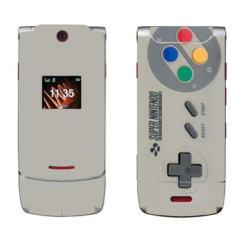   « Super Nintendo»   Motorola W5 Rokr