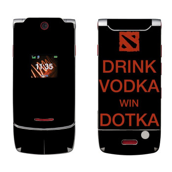   «Drink Vodka With Dotka»   Motorola W5 Rokr