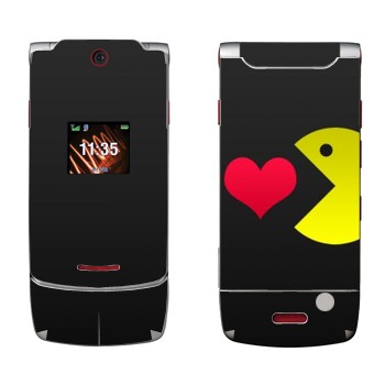   «I love Pacman»   Motorola W5 Rokr