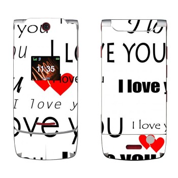  «I Love You -   »   Motorola W5 Rokr