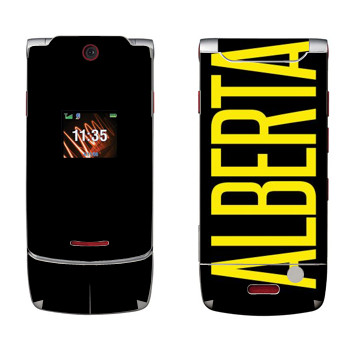   «Alberta»   Motorola W5 Rokr