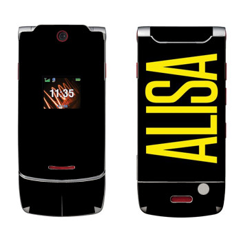   «Alisa»   Motorola W5 Rokr