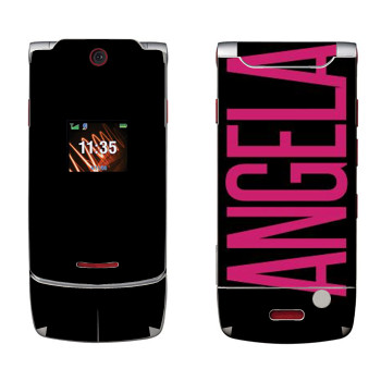   «Angela»   Motorola W5 Rokr