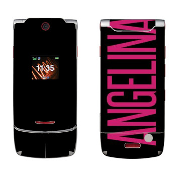   «Angelina»   Motorola W5 Rokr