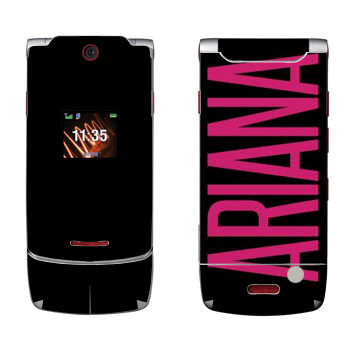   «Ariana»   Motorola W5 Rokr