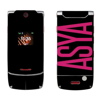   «Asya»   Motorola W5 Rokr