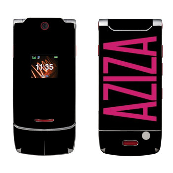   «Aziza»   Motorola W5 Rokr