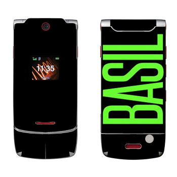   «Basil»   Motorola W5 Rokr