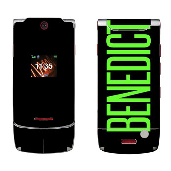   «Benedict»   Motorola W5 Rokr