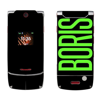   «Boris»   Motorola W5 Rokr