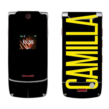   «Camilla»   Motorola W5 Rokr