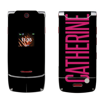   «Catherine»   Motorola W5 Rokr