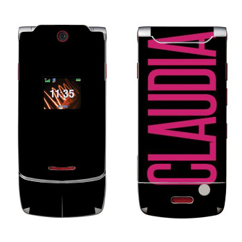   «Claudia»   Motorola W5 Rokr