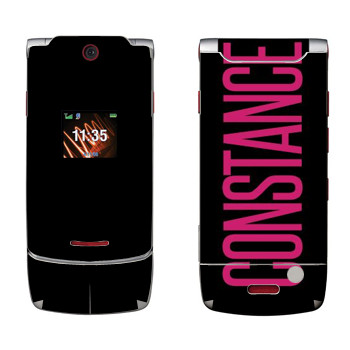   «Constance»   Motorola W5 Rokr