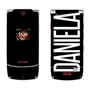   «Daniela»   Motorola W5 Rokr