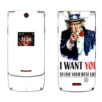   « : I want you!»   Motorola W5 Rokr