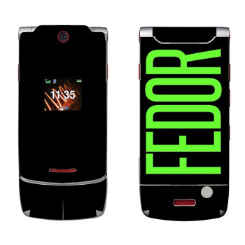   «Fedor»   Motorola W5 Rokr