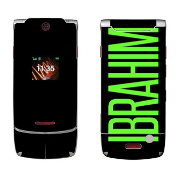   «Ibrahim»   Motorola W5 Rokr