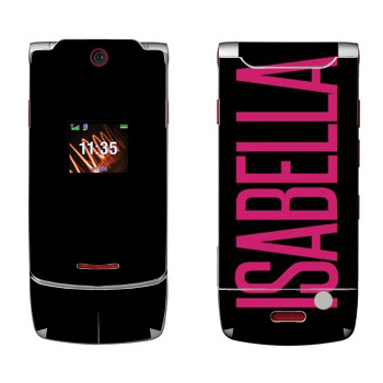   «Isabella»   Motorola W5 Rokr