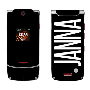   «Janna»   Motorola W5 Rokr