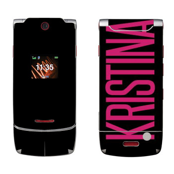   «Kristina»   Motorola W5 Rokr