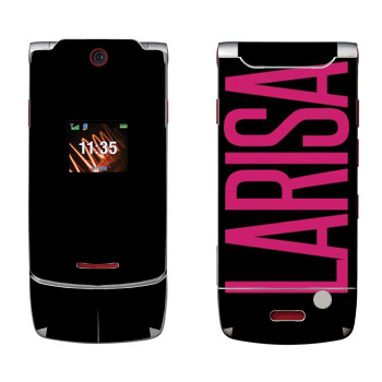   «Larisa»   Motorola W5 Rokr