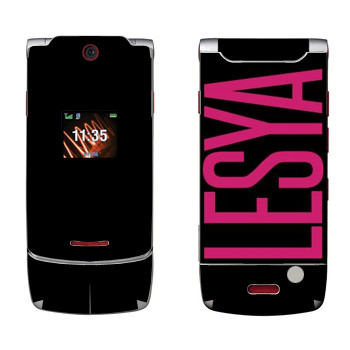   «Lesya»   Motorola W5 Rokr