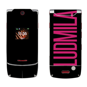   «Ludmila»   Motorola W5 Rokr