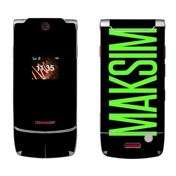   «Maksim»   Motorola W5 Rokr