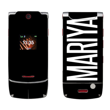   «Mariya»   Motorola W5 Rokr