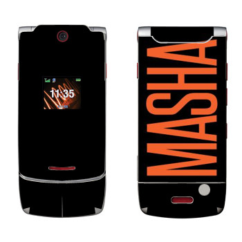   «Masha»   Motorola W5 Rokr