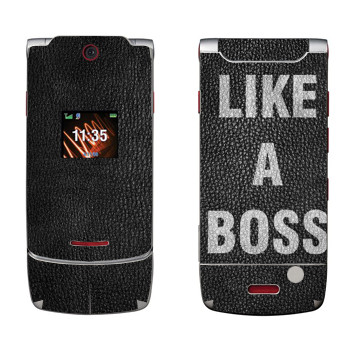   « Like A Boss»   Motorola W5 Rokr