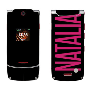   «Natalia»   Motorola W5 Rokr