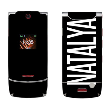   «Natalya»   Motorola W5 Rokr