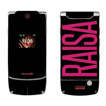   «Raisa»   Motorola W5 Rokr