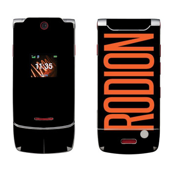   «Rodion»   Motorola W5 Rokr