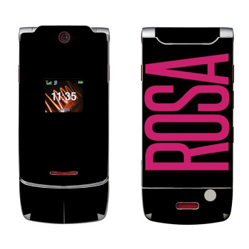   «Rosa»   Motorola W5 Rokr