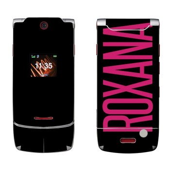   «Roxana»   Motorola W5 Rokr