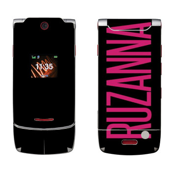   «Ruzanna»   Motorola W5 Rokr