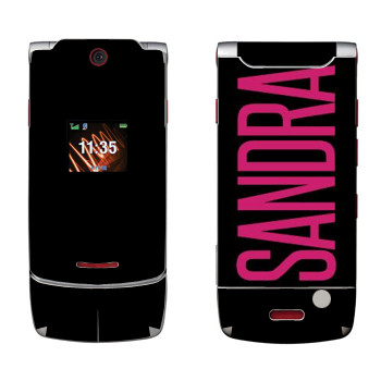   «Sandra»   Motorola W5 Rokr